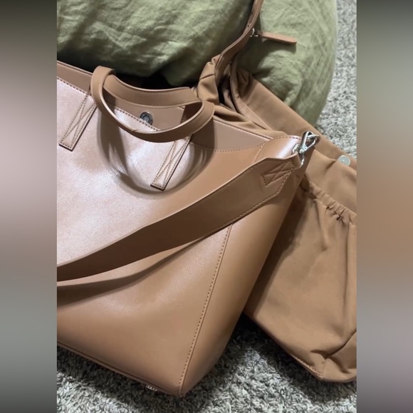 Calpak Haven Laptop Tote Bag in Toffee - Picture 6 of 6